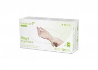 Vinyl Comfort Handschuhe transparent 240 mm