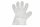 PE-Handschuhe transparent 280 mm Gr. M
