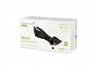 Nitril Handschuhe Black plus, Länge:240 mm S Box...