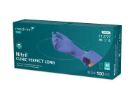 Clinic Perfect Nitril Handschuhe blau 290 mm M Karton