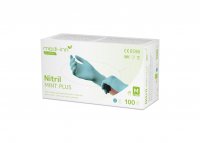 Nitril Handschuhe bunt, Mint, Länge:240 mm L Karton