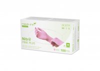 Nitril Handschuhe bunt, PINK, Länge:240 mm M Box